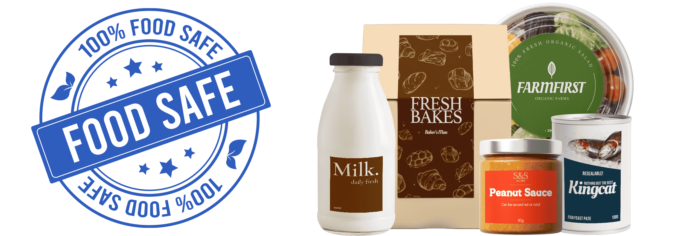 Food Safe Digital Color Labels