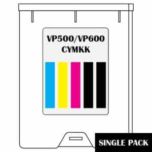 Ink Cartridge CYMKK Set MOQ Pack VP500/VP600