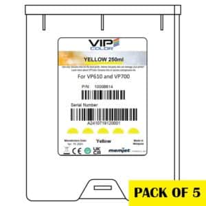 Ink Cartridge Y (Yellow) MOQ Pack VP610/VP700