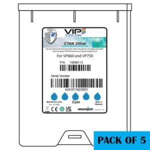Ink Cartridge C (Cyan) MOQ Pack VP660/VP750